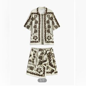 NWT Commense Matching Top/Skirt Set Sz M: Perfect for Vacation!